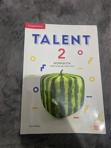  Talent Cambridge (İngilizce/English) students book and workbook 