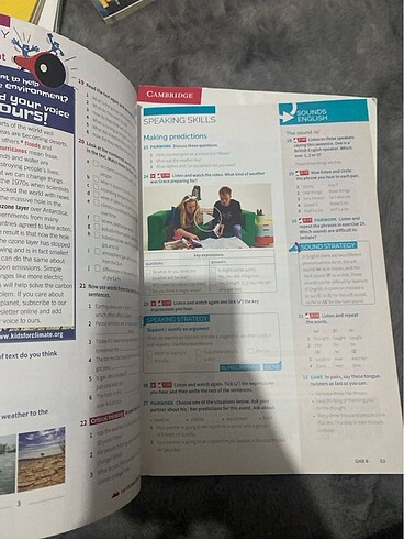  Beden Renk Talent Cambridge (İngilizce/English) students book and workbook 