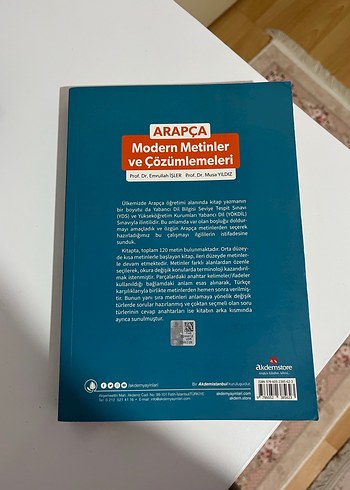  Arapça Modern Metinler ve Çözümleri Kitabı