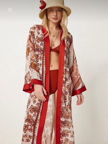 l Beden Taba Şifon Kimono