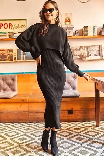 Triko elbise