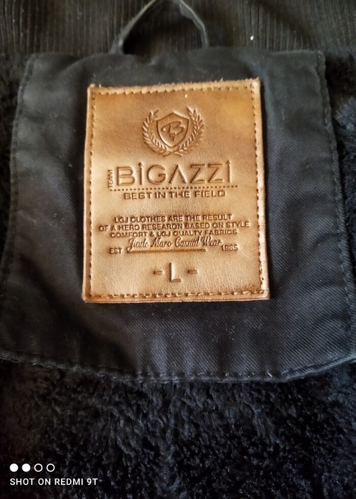 Bigazzi L Beden Kışlık İçi Yün Mont - Görsel 2