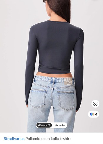 Uzun kollu tişört - Görsel 3