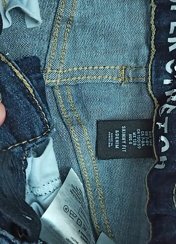 8 Yaş Beden Erkek çocuk kot pantalon