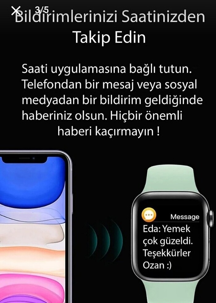 T10 Ultra akıllı saat  - Görsel 2