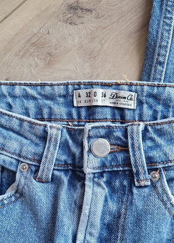 s Beden Mavi Kadın Denim Normcore Jean