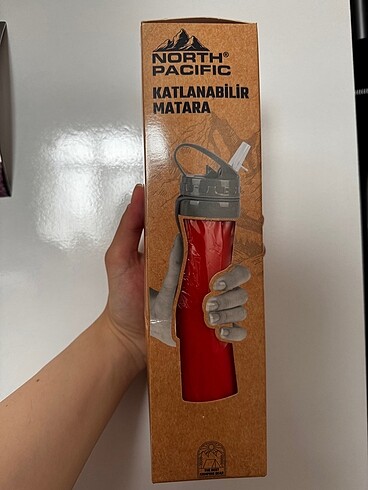North Pacific Katlanabilir Matara 600 ml