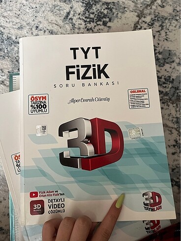 3D TYT fizik soru bankası