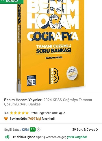 Benim hacam coğrafya bayram meral soru bankası