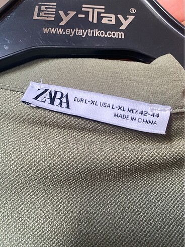 Zara Zara çağla yeşili ceket