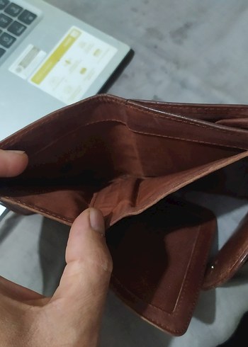 Kahverengi Minimalist Erkek Cüzdanı - Görsel 6