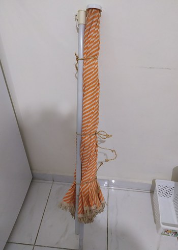 Bej Pileli Bohem Kadın plaj Şemsiye - Görsel 6