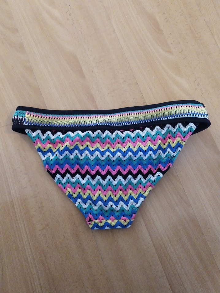 Kadın Çok Renkli Tie-Dye Bikini Altı - Görsel 2