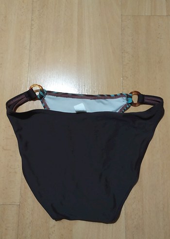 Turkuaz Zebra Desenli Kadın Bikini Altı - Görsel 2