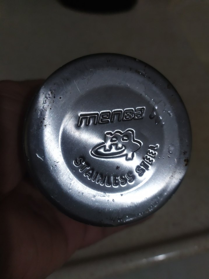 Gri Çelik Termos Şişe - Görsel 4