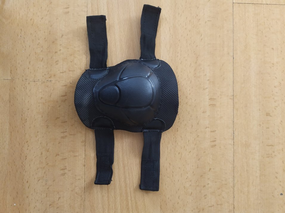 Siyah Çocuk Dizliği Velcro - Görsel 3