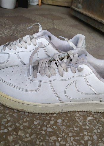 Beyaz Bağcıklı erkek Spor Ayakkabı - Görsel 2