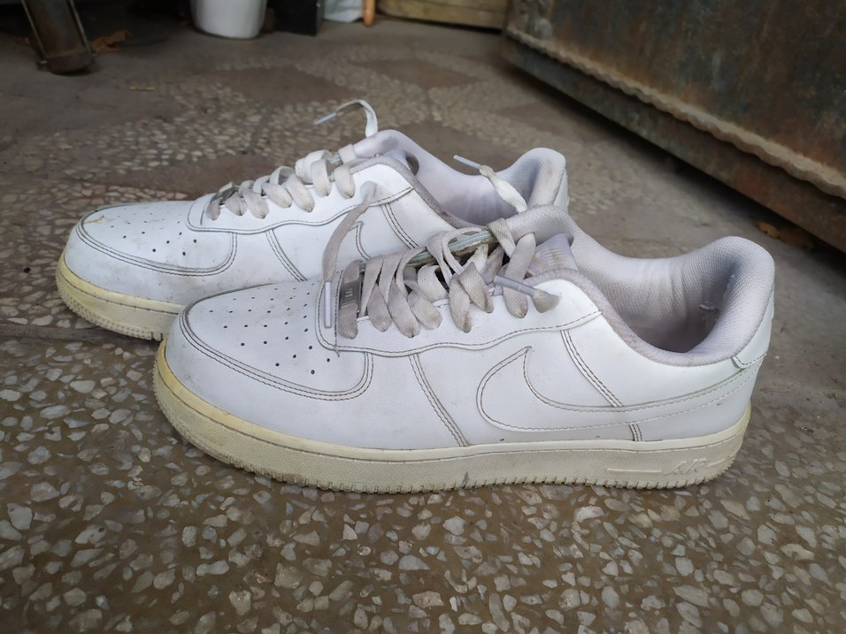 Beyaz Bağcıklı erkek Spor Ayakkabı - Görsel 2