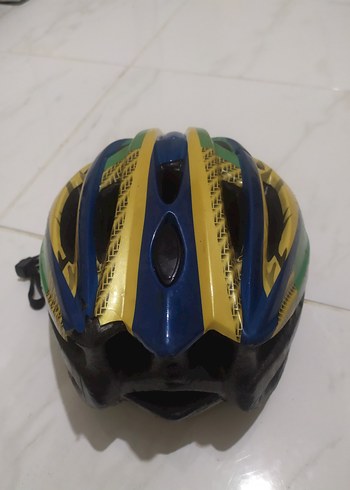 Çok Renkli Kemerli Motosiklet Kaskı - Görsel 14