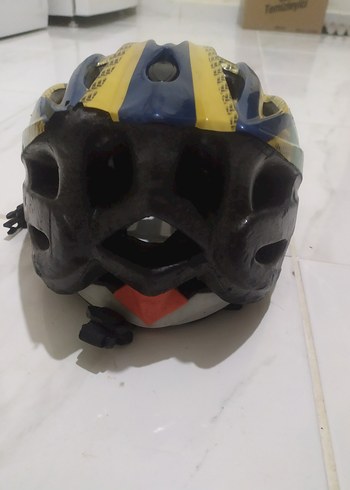 Çok Renkli Kemerli Motosiklet Kaskı - Görsel 12