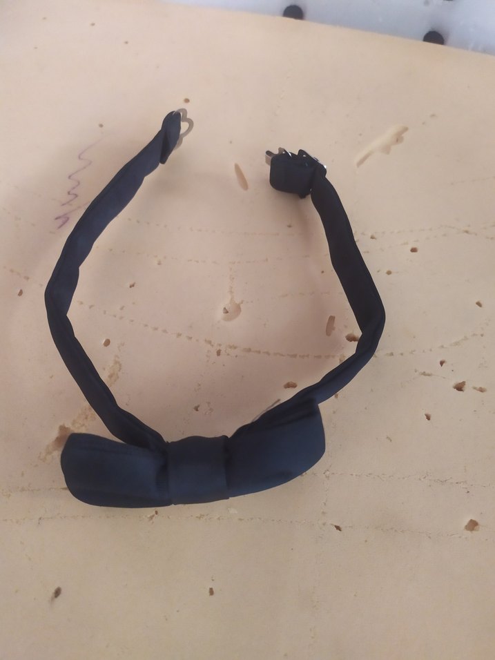 Çocuklar için Siyah Minimalist Papyon - Görsel 2