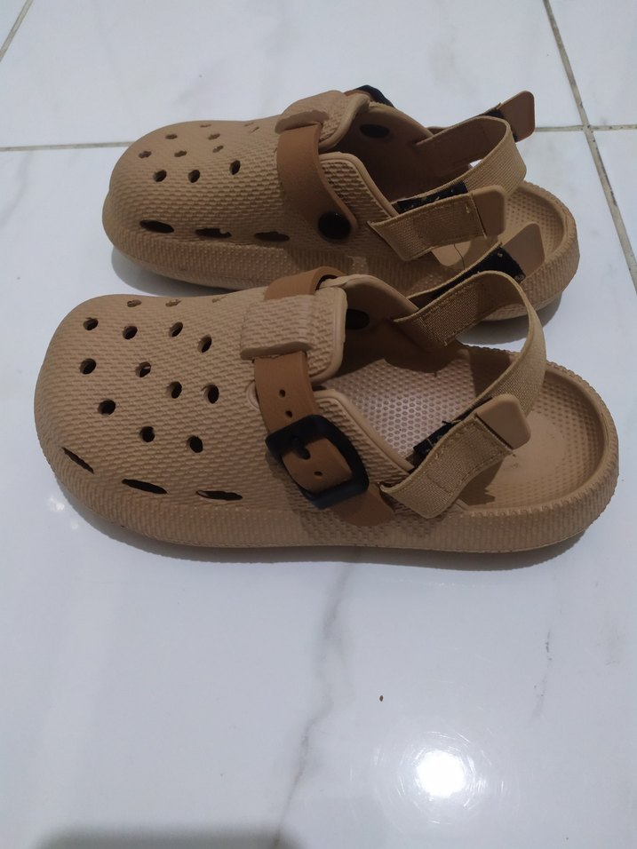 Bej Erkek Günlük Bantlı Sandalet - Görsel 3