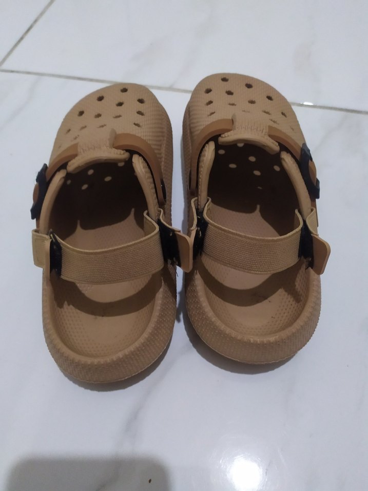 Bej Erkek Günlük Bantlı Sandalet - Görsel 2