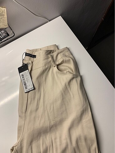trendyol bol paça keten pantolon