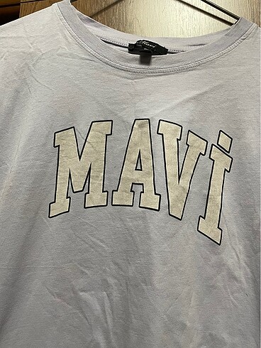 universal Beden mor Renk Mavi Kadın Tshirt