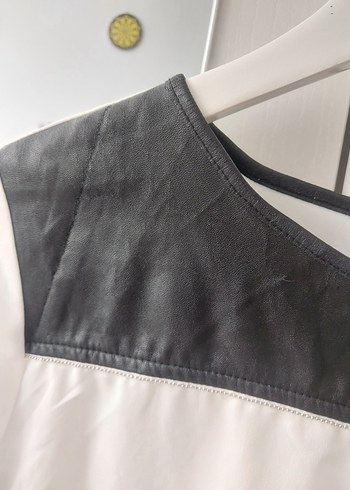 Beyaz Kadın Pamuklu Bluz - Görsel 2