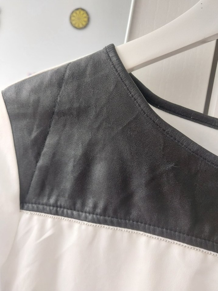 Beyaz Kadın Pamuklu Bluz - Görsel 2