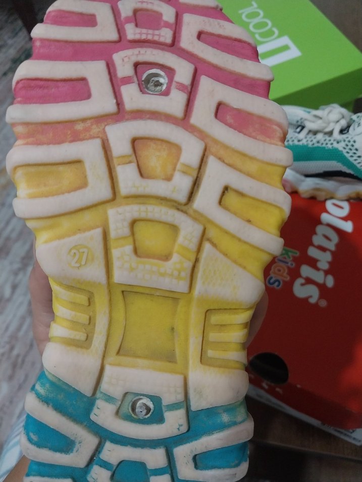 Beyaz Elastik Bağcıklı kiz Çocuk Spor Ayakkabı - Görsel 5