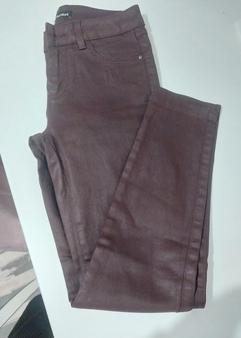 Deri Kadın Pantolon - Görsel 5