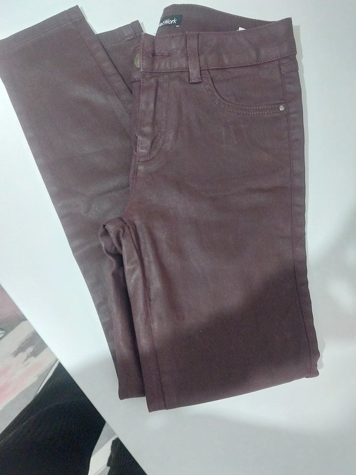 Deri Kadın Pantolon - Görsel 2