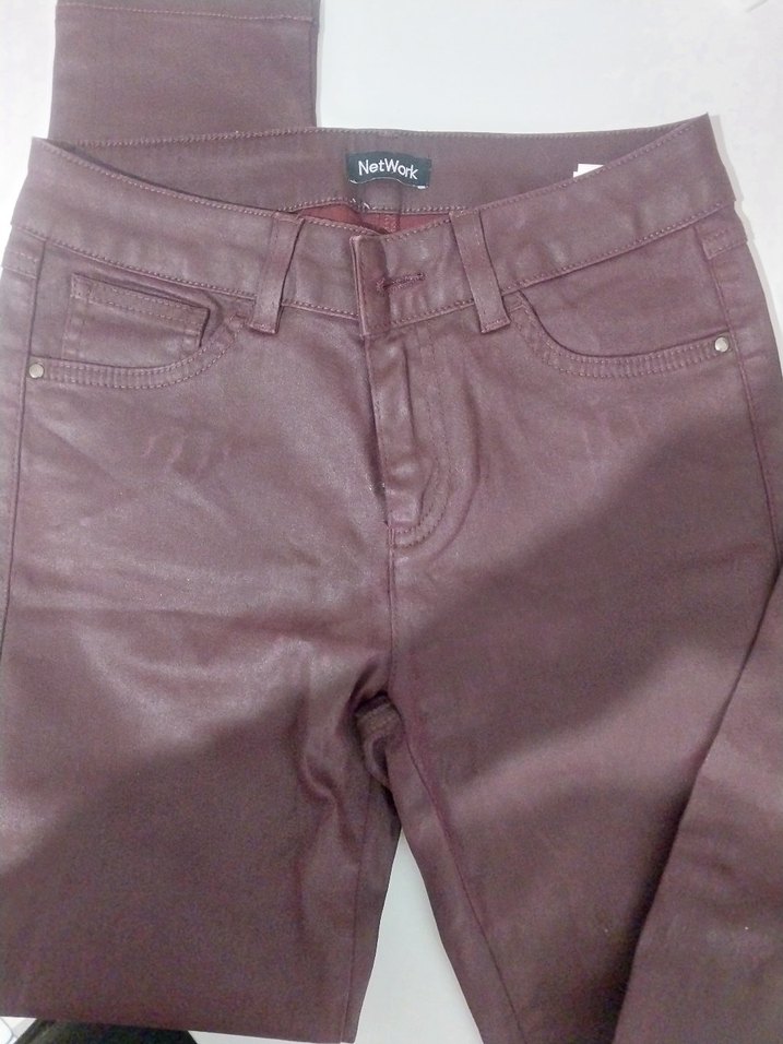 Deri Kadın Pantolon - Görsel 4