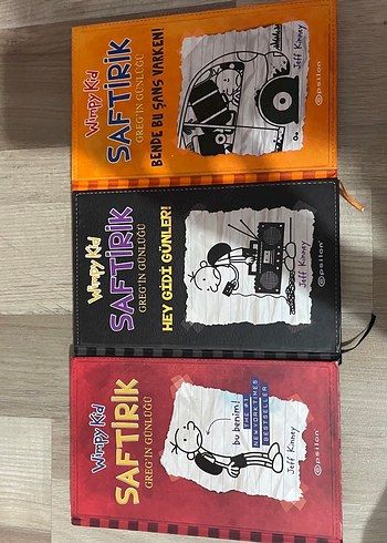 Wimpy Kid Saftirik Kitap Seti - 3 Kitap