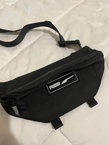 Puma siyah bel çantası unisex orijinal