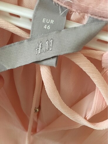 l Beden ten rengi Renk H&M Rose Pembe/ Ten rengi Zarif Bluz
