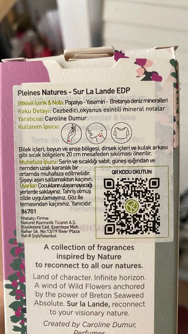 Yves Rocher Sur La Lande Kadın Parfümü 100 ml - Görsel 2