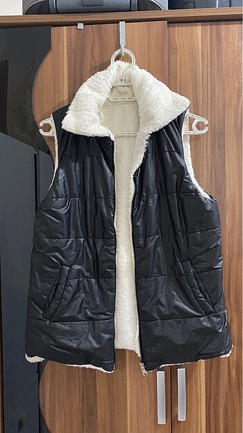 İçi kürklü yelek - Görsel 2