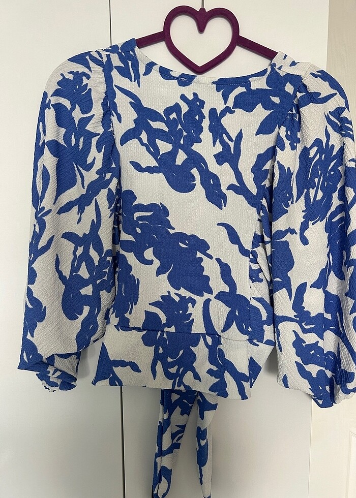 Çiçekli bluz - Görsel 2