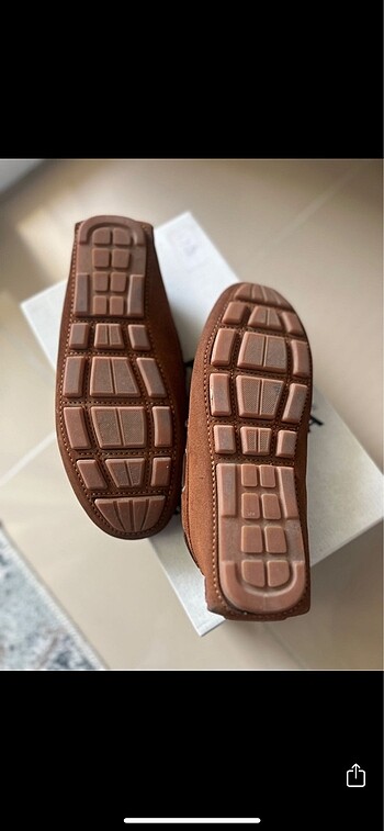 41 Beden kahverengi Renk Kemal Tanca Loafer