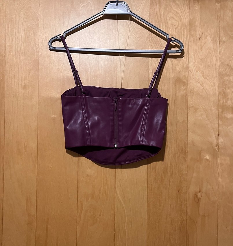 Bershka deri büstiyer - Görsel 2