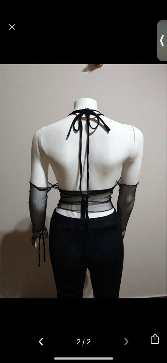 İkili takım tül büstiyer - Görsel 2