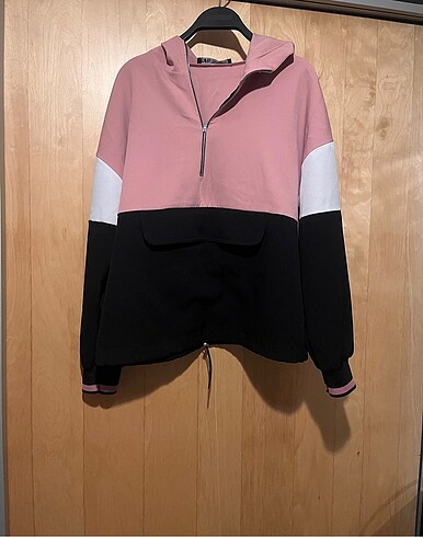 Zara kapüşonlu sweat