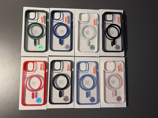 İphone 11/12/13/14/15 Renkli Magsafe Kılıf