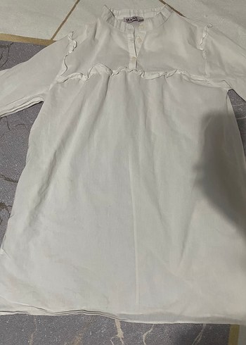 Beyaz tunik - Görsel 3