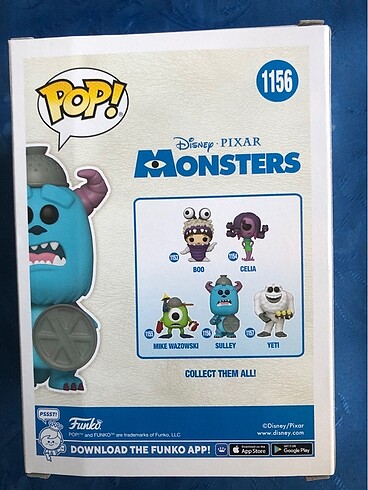  Beden Sulley Funko Pop rezerv