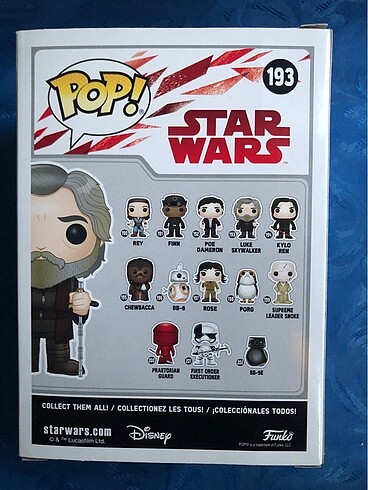  Beden Luke skywalker Funko Pop