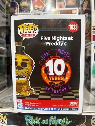  Beden Funko Pop Golden Freddy